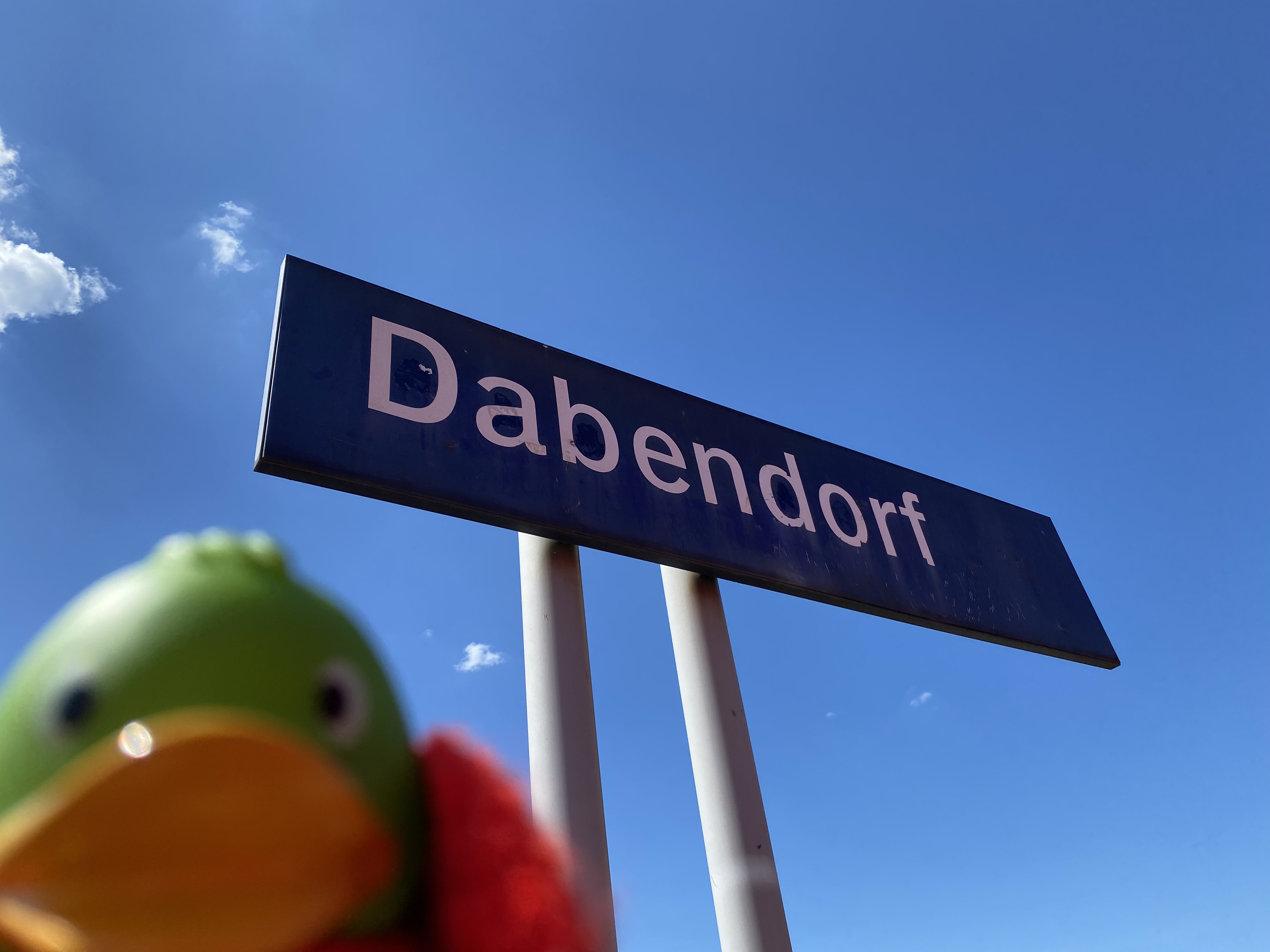 Guillaume in the metropolis of Dabendorf